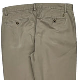 Stretch/Straight Fit Polo By Ralph Lauren Chinos - 36W 31L Beige Cotton