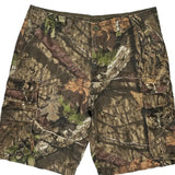 Faded Glory Camo Cargo Shorts - 38W 10L Camo Cotton