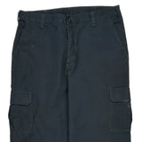 Dickies Cargo Trousers - 37W 32L Black Cotton