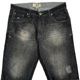 Free Planet Denim Shorts - 34W 11L Black Cotton Blend