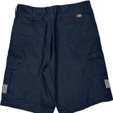 Dickies Cargo Shorts - 32W 10L Navy Cotton