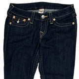 True Religion Skinny Jeans - 33W UK 12 Dark Wash Cotton