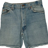 Levis Denim Shorts - 27W UK 8 Light Wash Denim