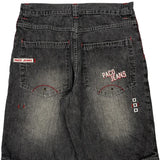 Paco Jeans Denim Shorts - 34W 11L Grey Cotton