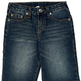 Age 10 True Religion Denim Shorts - Medium Dark Wash Denim