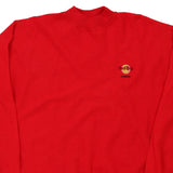 London Hard Rock Cafe Sweatshirt - XL Red Cotton Blend