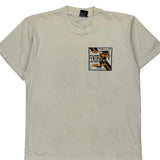 Falls High Seniors Screen Stars Graphic T-Shirt - Large Cream Cotton Blend