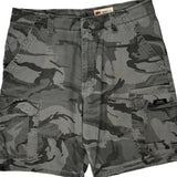 Wrangler Camo Cargo Shorts - 32W 9L Camo Cotton