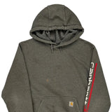 Carhartt Hoodie - Medium Grey Cotton Blend