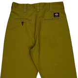 Dickies Chino Shorts - 32W 11L Khaki Polyester Blend