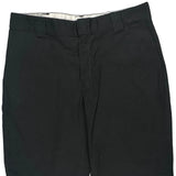 Dickies Shorts - 32W 10L Black Cotton Blend