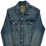Levis Denim Jacket - Small Blue Denim