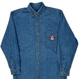 Hard Rock Cafe Hard Rock Cafe Denim Shirt - Small Blue Cotton