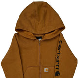 Age 2 Carhartt Hoodie - 2XS Brown Cotton