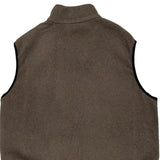 Woolrich Fleece Vest - 2XL Brown Polyester