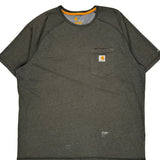 Carhartt T-Shirt - 2XL Grey Cotton