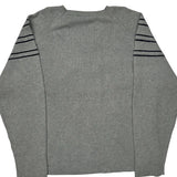 Timberland Striped Jumper - 2XL Grey Cotton