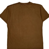 Hybrid Graphic T-Shirt - Large Brown Cotton