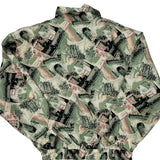 1980'S Unbranded Shell Jacket - XS Multicoloured Silk