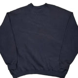 Disney Cartoon Sweatshirt - 2XL Navy Cotton