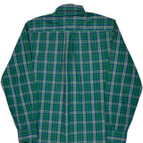 Tommy Hilfiger Checked Shirt - Small Green Cotton