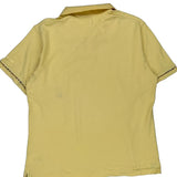 Burberry Polo Shirt - Large Yellow Cotton