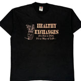 Fruit Of The Loom Single Stitch T-Shirt - XL Black Cotton Blend