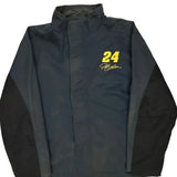 Jeff Gordon Dupont Motorsports Chase Authentics Nascar Jacket - 2XL Grey Nylon