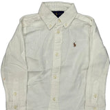 Age 3 Ralph Lauren Shirt - 2XS White Linen