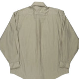 Tommy Hilfiger Shirt - Large Beige Cotton