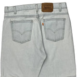 Levis Denim Shorts - 34W 10L Light Wash Cotton