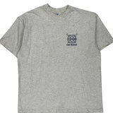 Fire Rescue Hanes Single Stitch T-Shirt - XL Grey Cotton