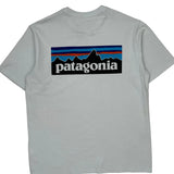 Patagonia Graphic T-Shirt - Small Gray Cotton