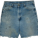 Carhartt Denim Shorts - 36W 9L Light Wash Denim