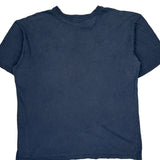 Carhartt T-Shirt - Large Blue Cotton