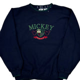 Disney Mickey & Co. Sweatshirt - XL Navy Polyester Blend
