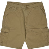 Wrangler Cargo Shorts - 36W 10L Khaki Cotton