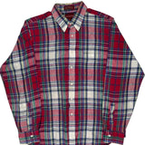 Chaps Ralph Lauren Checked Shirt - Large Multicoloured Cotton