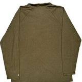 Carhartt 1/4 Zip - XL Brown Cotton Blend