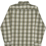 Lee Checked Shirt - Large Beige Cotton
