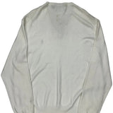 Polo By Ralph Lauren V-Neck Sweater - 2XL Cream Cotton