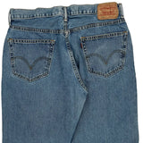 550 Levis Denim Shorts - 34W 12L Blue Cotton