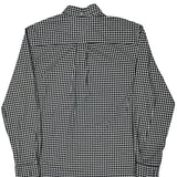 Tommy Hilfiger Checked Shirt - Small Black & White Cotton