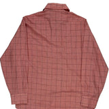 Jc Penny Checked Shirt - XL Red Cotton