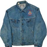 Opening Team Outback Westbury, Ny Lee Graphic Denim Jacket - XL Blue Cotton