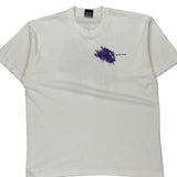 Screen Stars Graphic T-Shirt - XL Purple Cotton Blend
