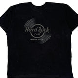 Myrtle Beach Hard Rock Cafe Graphic T-Shirt - XL Black Cotton