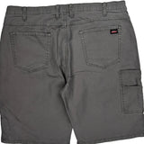 Dickies Cargo Shorts - 40W 11L Gray Cotton