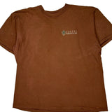 Oneita T-Shirt - XL Brown Cotton