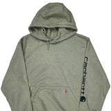 Carhartt Hoodie - 2XL Gray Cotton